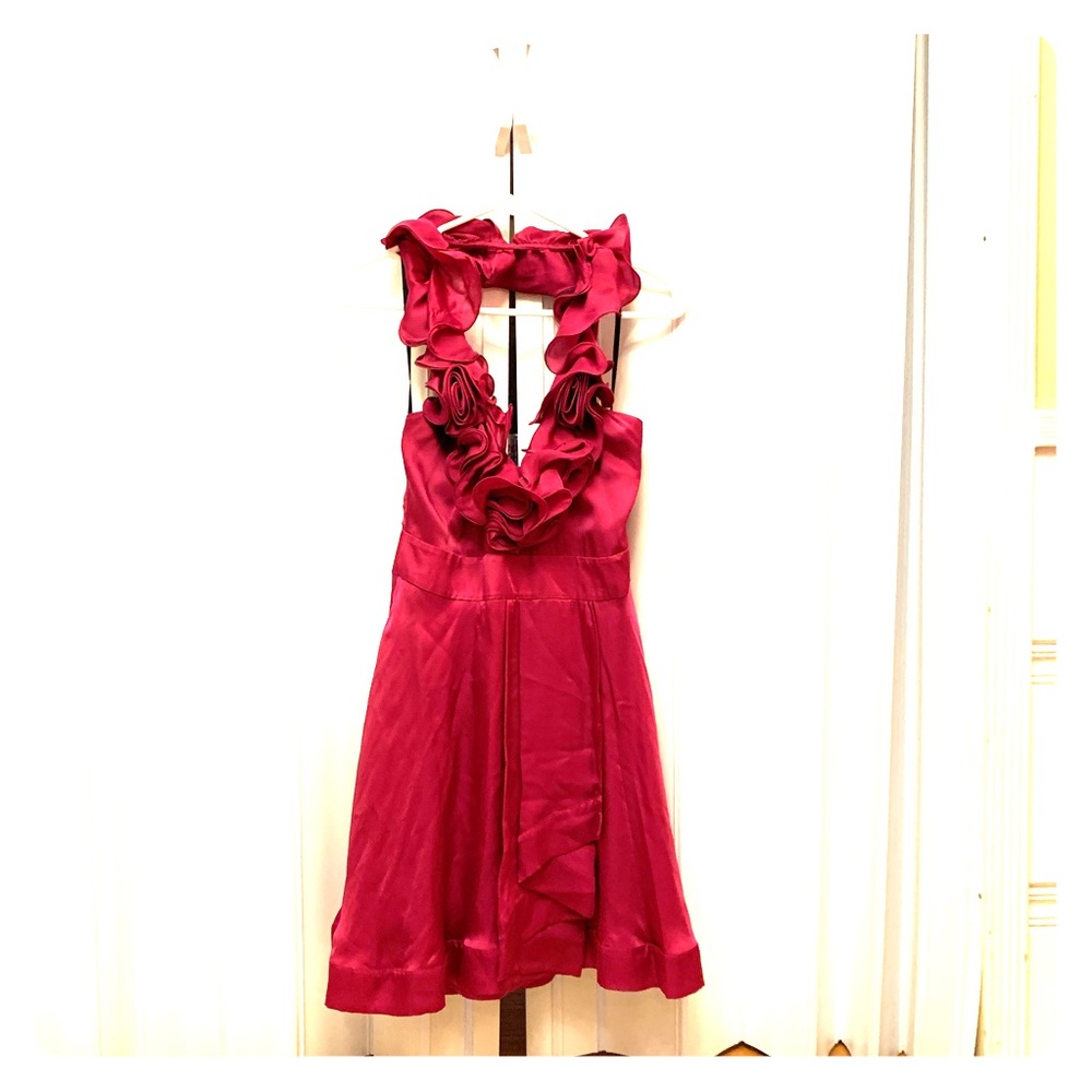 Bebe size Small dress backless halter